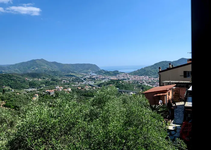 309b - Casa Mirella, Relax Con Vista Su Mare E Natura, 7 Minuti Di Auto Dal Centro E Dal Mare E Di * 세스트리레반떼